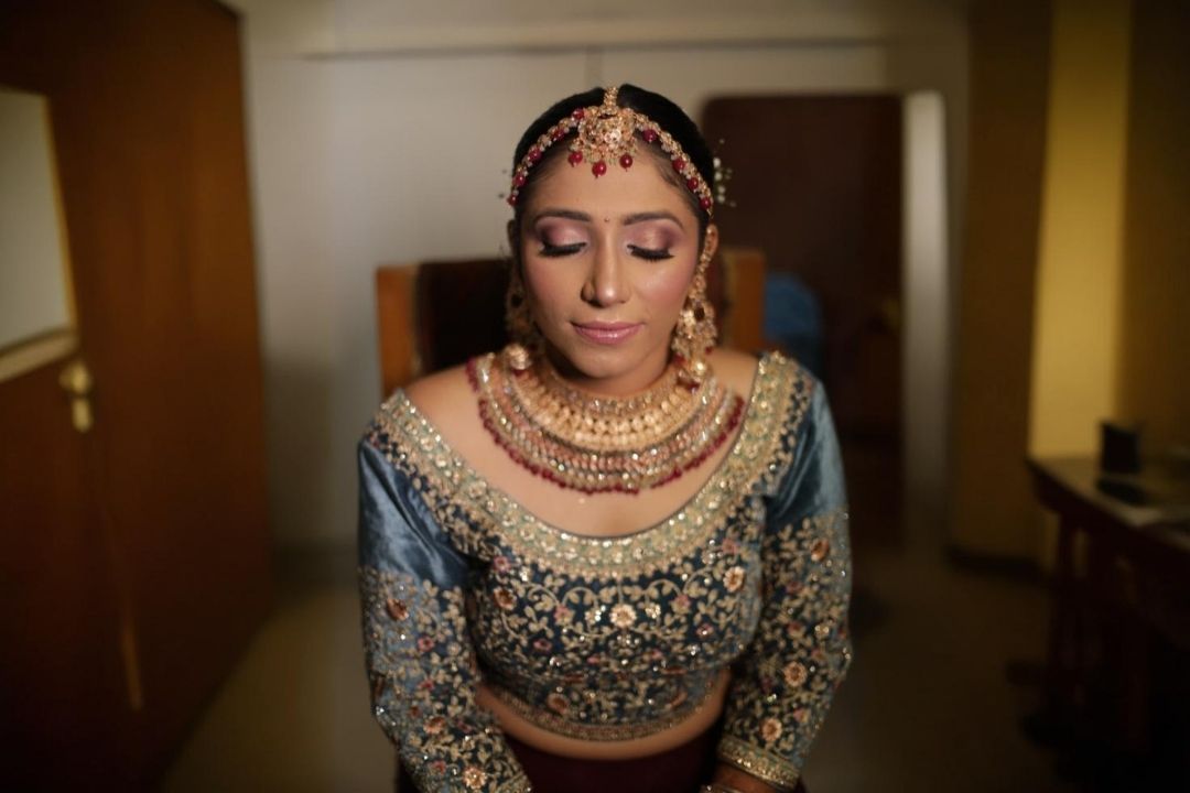 Bridal makeup artist in India